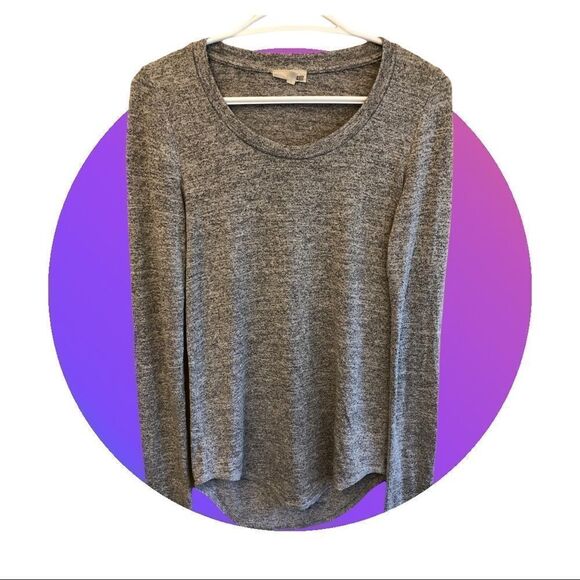 𝅺ARITZIA Wilfred Free Arizona Long Sleeve Knit Top - Picture 1 of 7